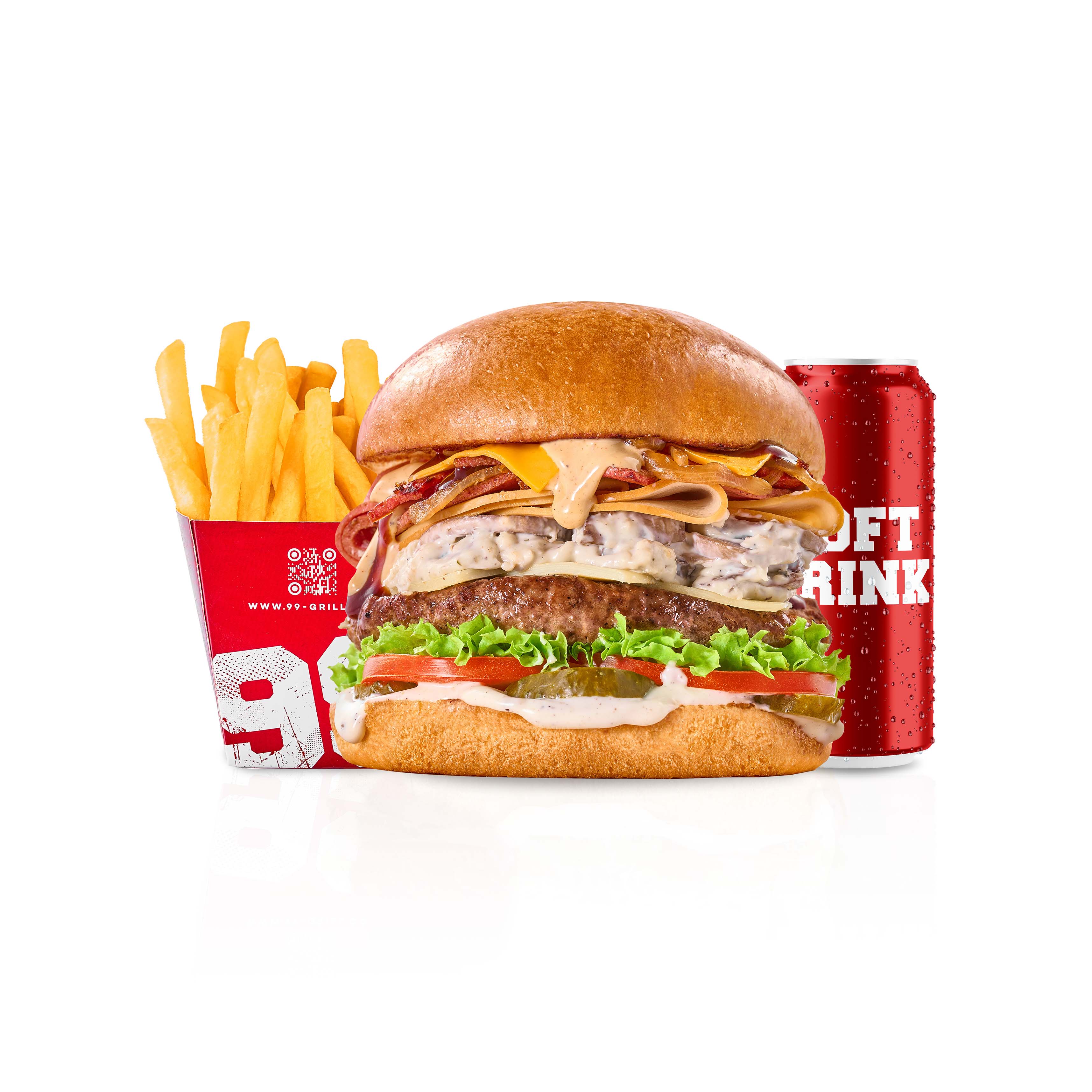 hummer HUMMER BURGER MEAL - Image 1